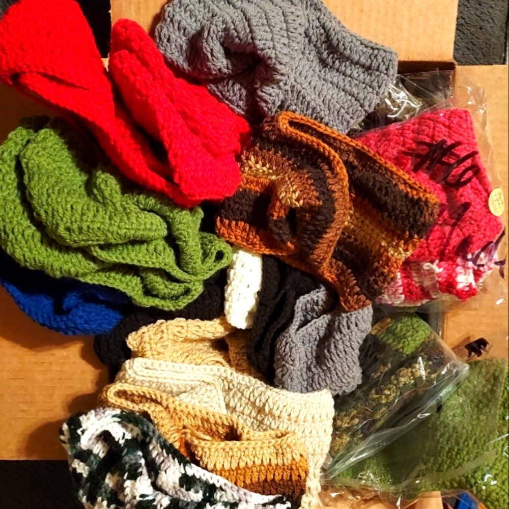 #2L❤️VE HANDMADE. NEW Earwarmers/ Headwarmers 4/$30. SETS.